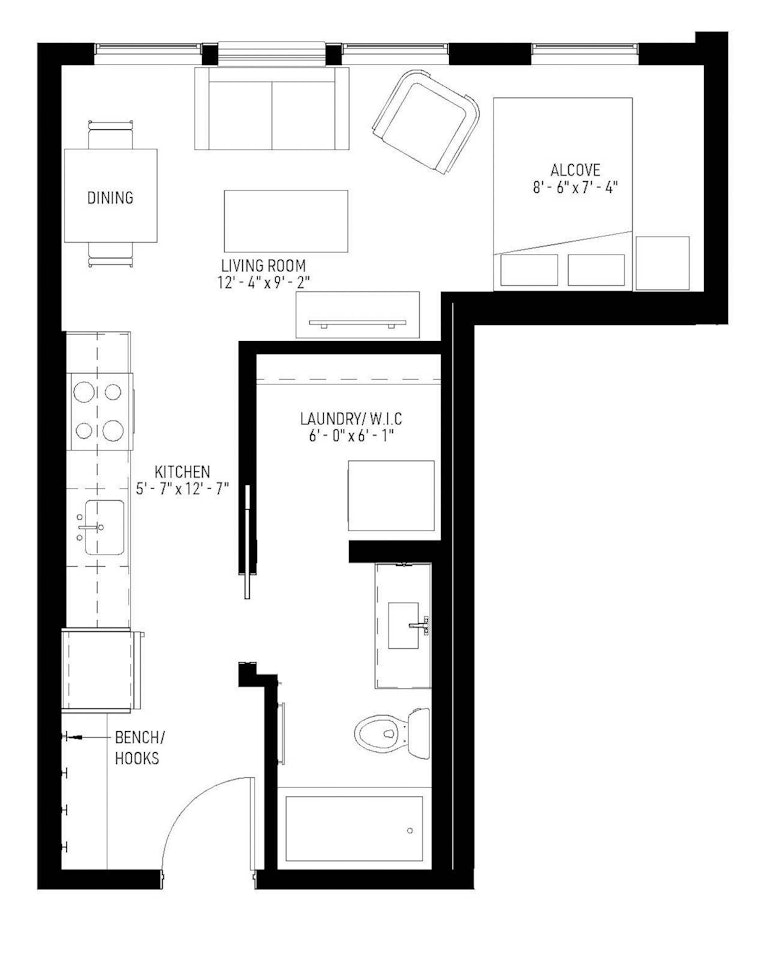The Duchess - floor plan image